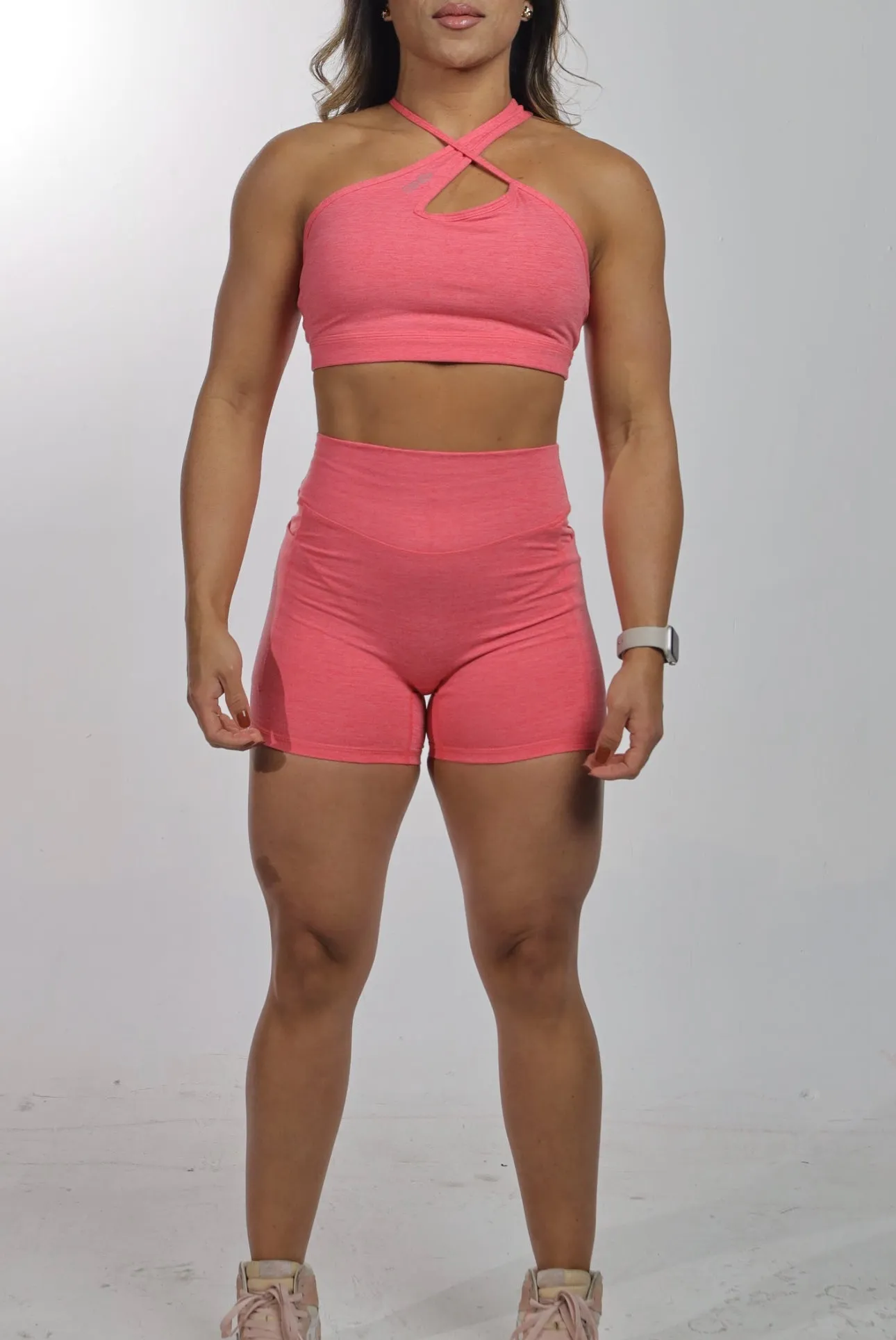 Pocket Shorts in Sunkist Orange