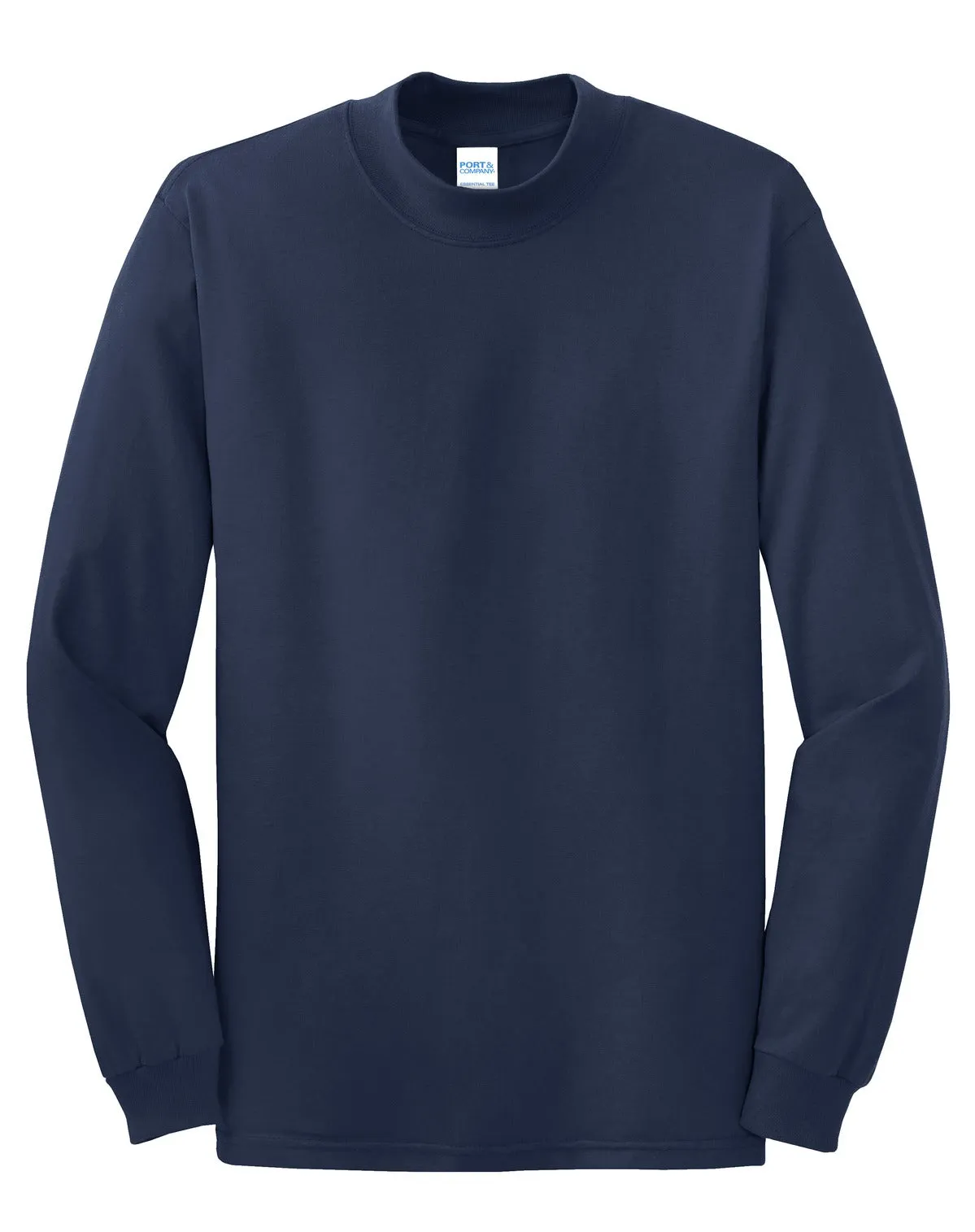 Port & Company Essential Mock Turtleneck.  PC61M Navy