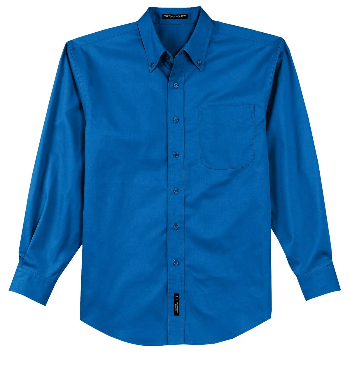 Port Authority Extended Size Long Sleeve Easy Care Shirt S608ES Strong Blue