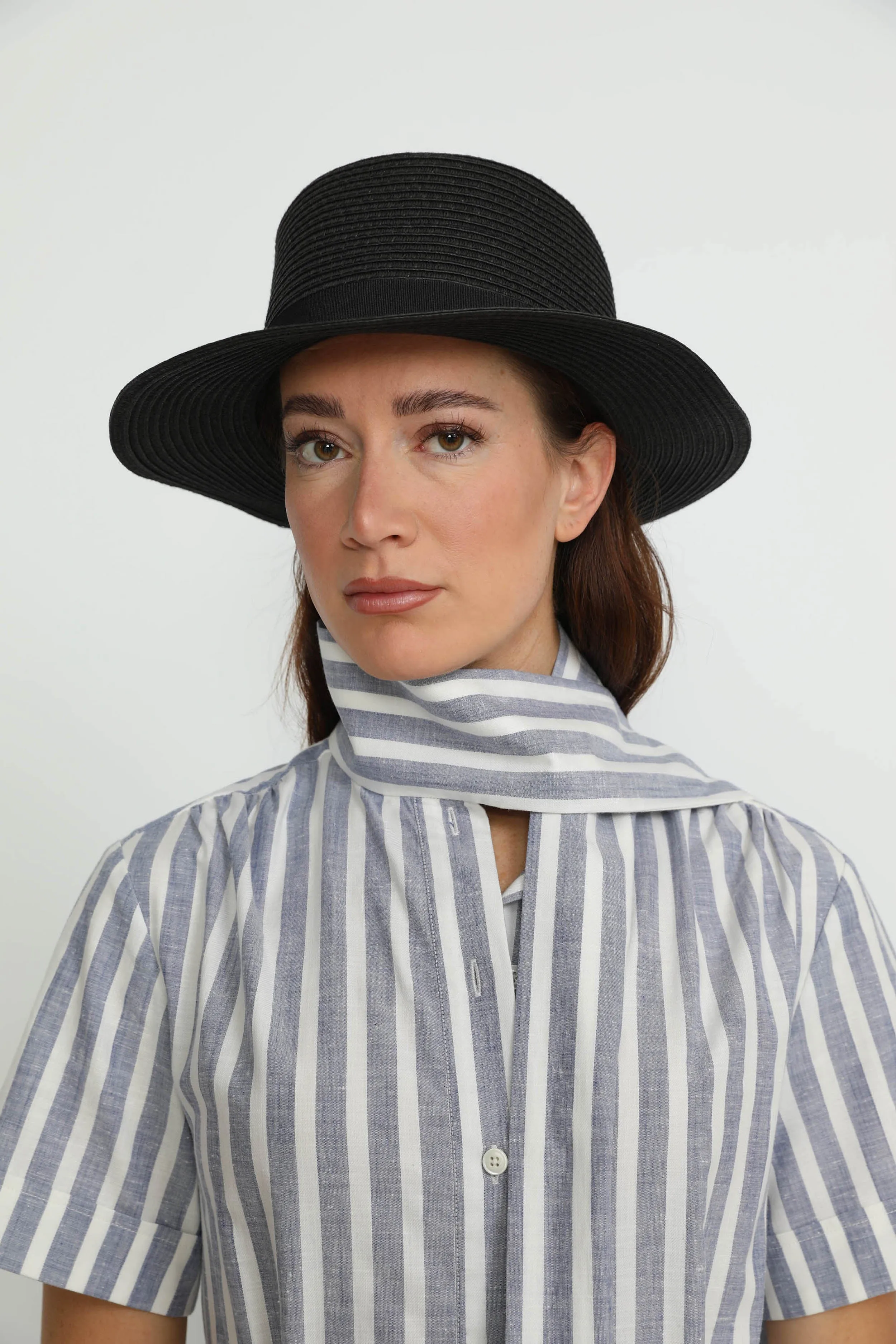 Port Dress - Port Relaxed Maxi Chambray Stripe Dress