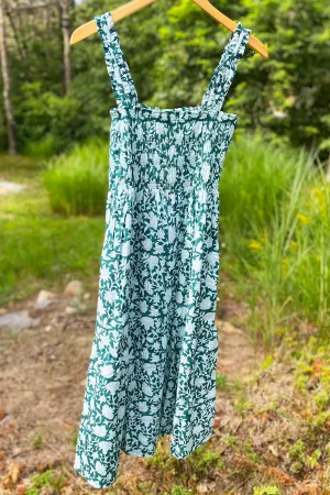 Porto Dress | Deep Green