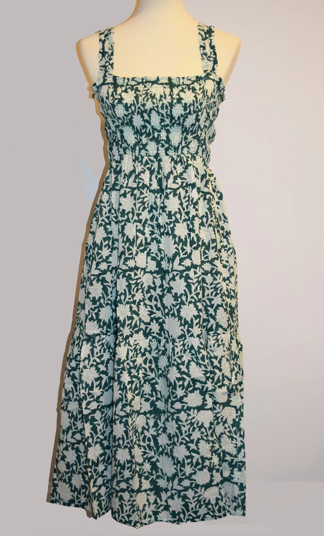 Porto Dress | Deep Green