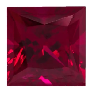 Princess Chatham Lab-Grown Ruby Gems