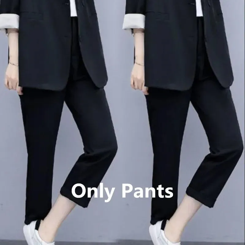 Professional Elegant Blazers Coat   Pants  Korean Suit