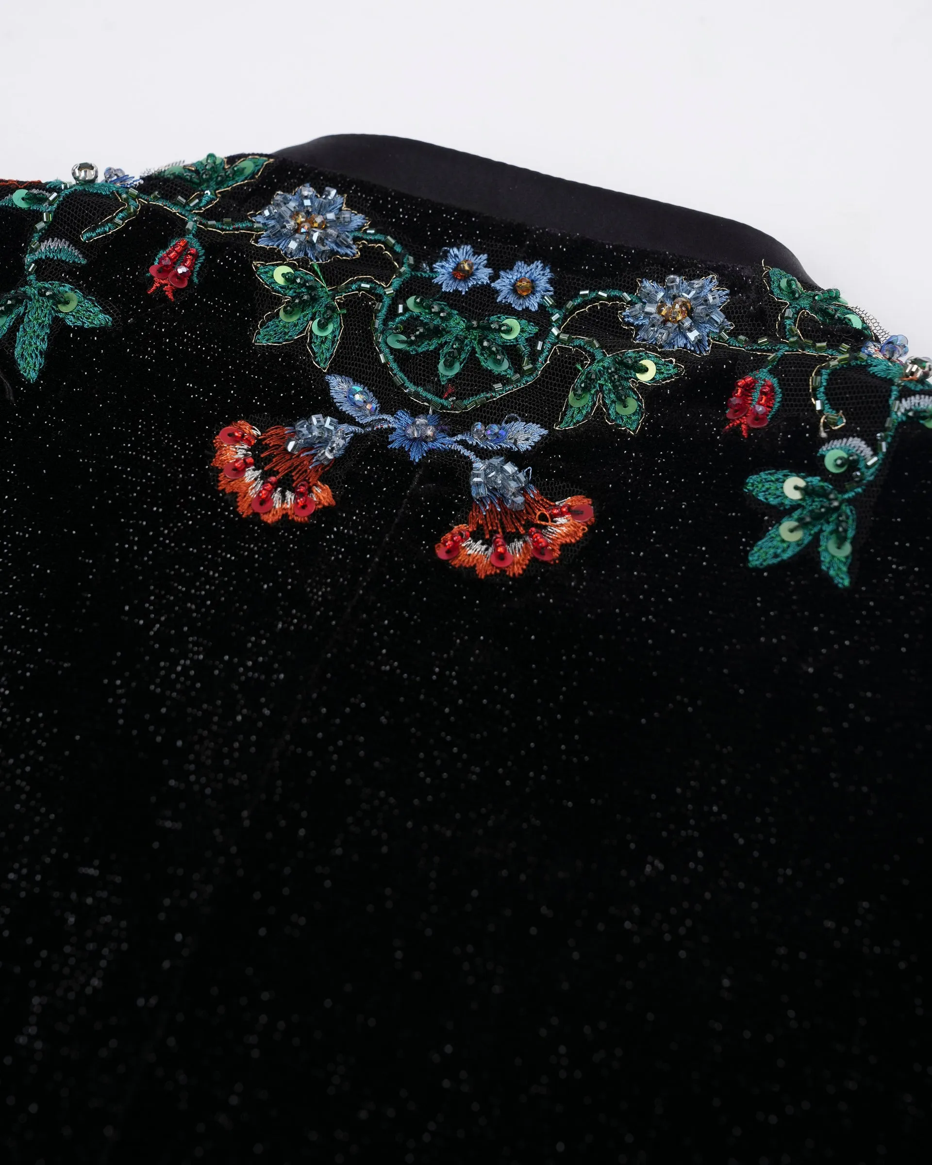 Prosperity Embroidered Velvet Blazer