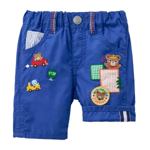 Pucchi's Vroom-Vroom Adventure Shorts - Blue