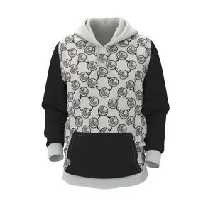 Quentino Classicque:White & Black Hoodie