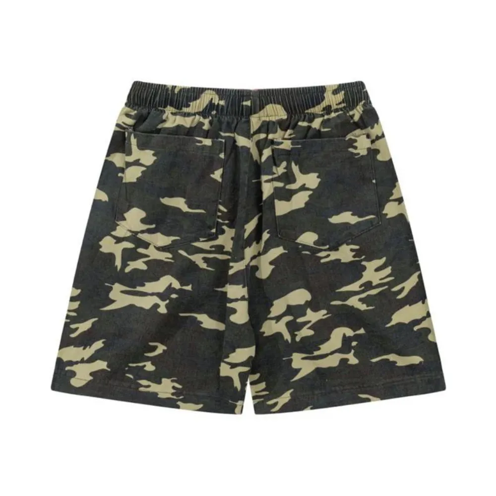 "Street Camouflage Alphabet" Shorts