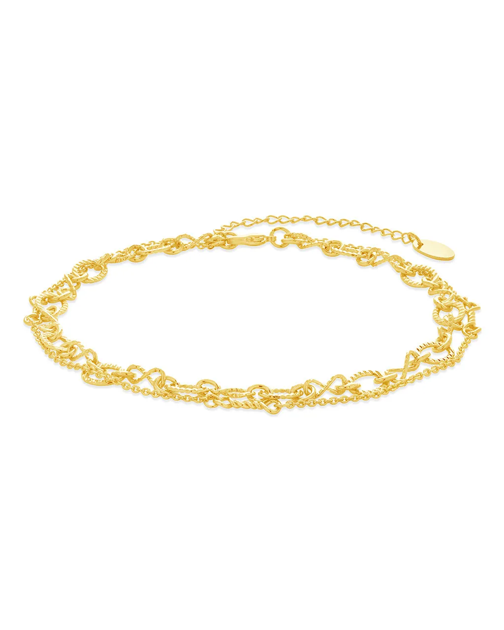Radella Layered Chain Anklet
