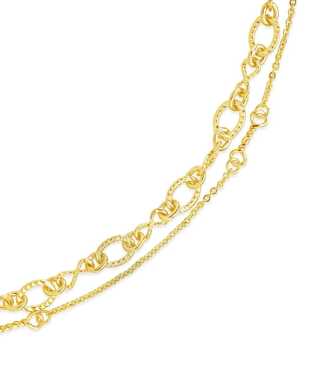 Radella Layered Chain Anklet