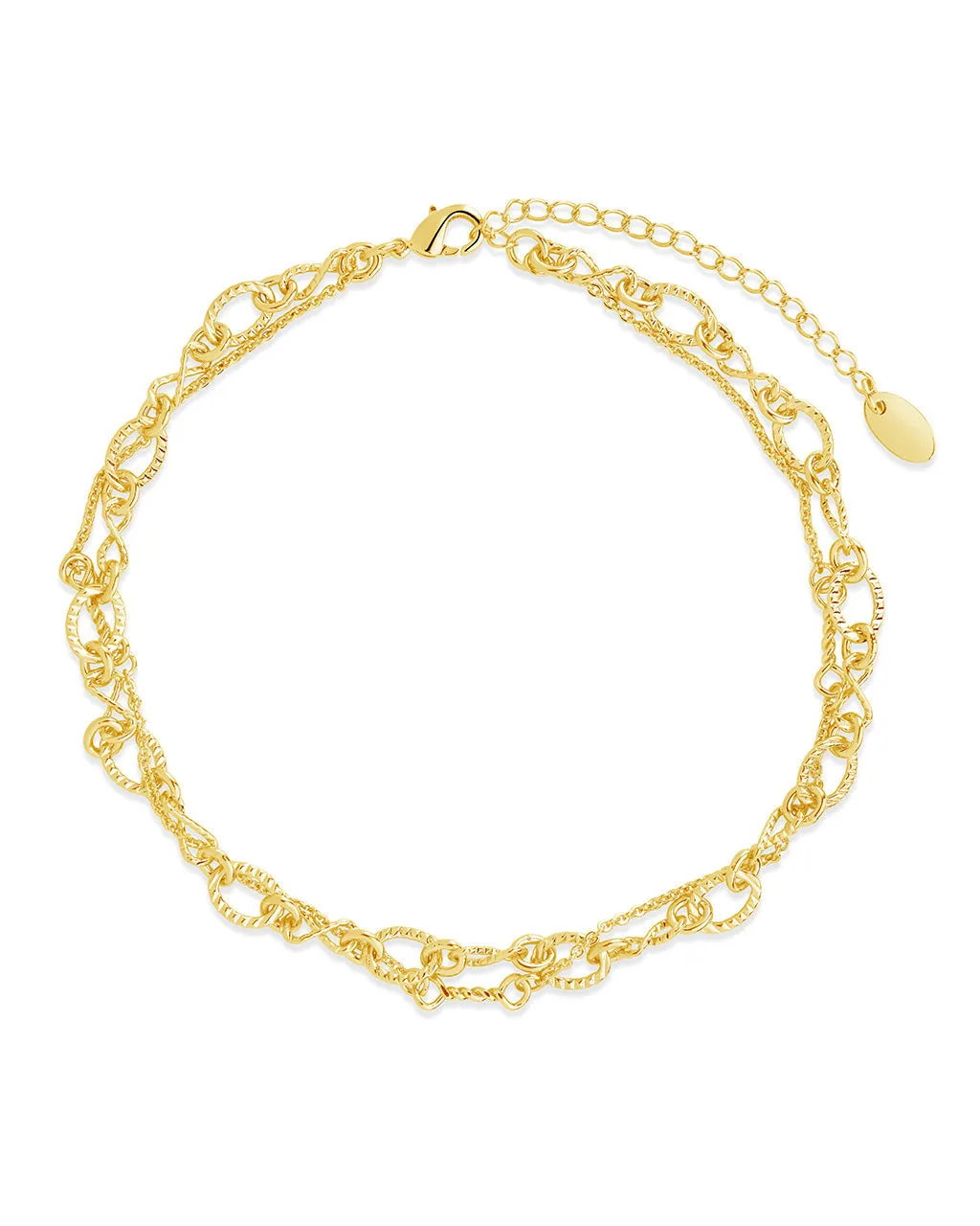 Radella Layered Chain Anklet