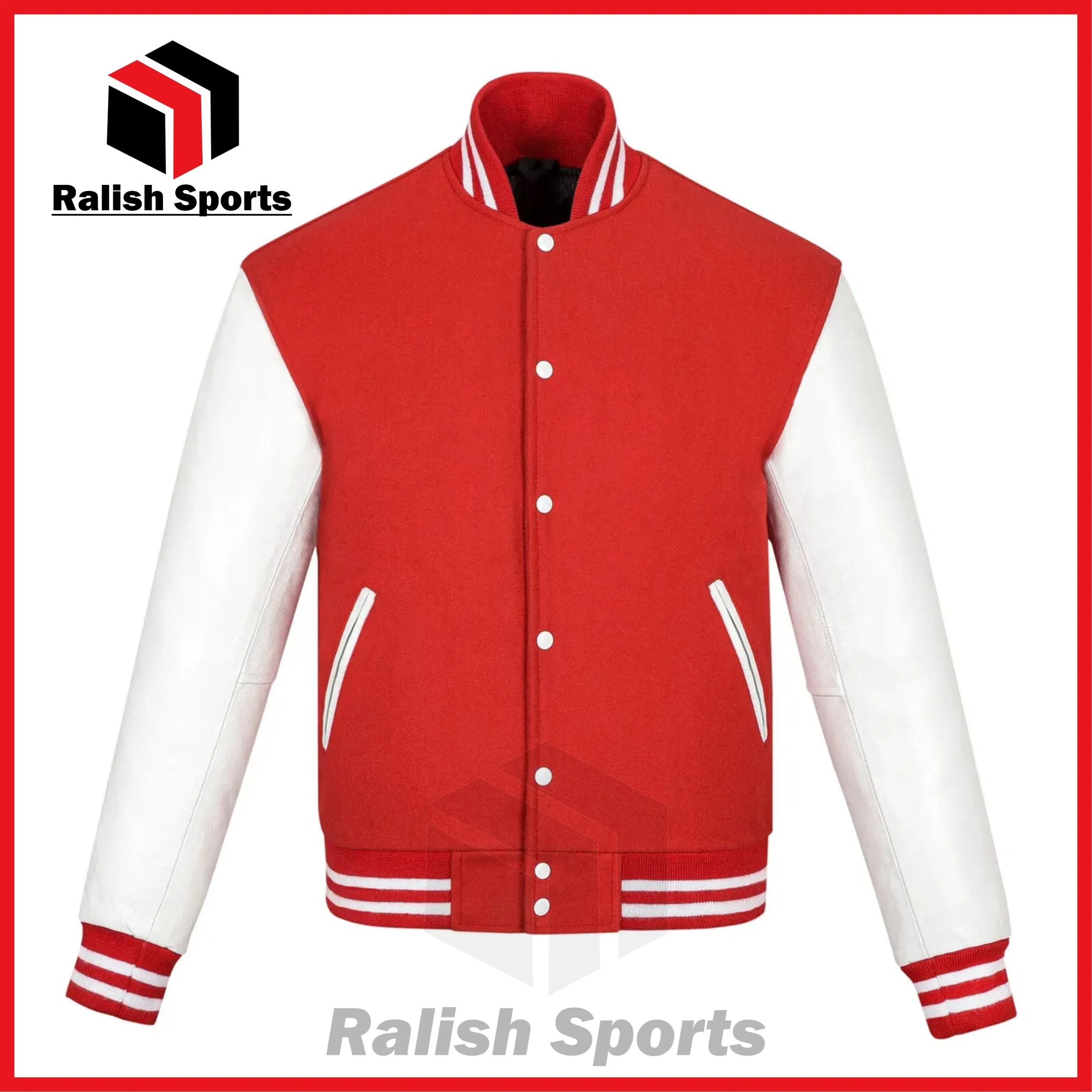 Red And White Varsity Jacket