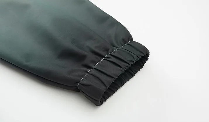 Relaxed-fit Easy-to-clean Rain Jacket with Elastic Band Cuff