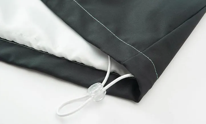 Relaxed-fit Easy-to-clean Rain Jacket with Elastic Band Cuff