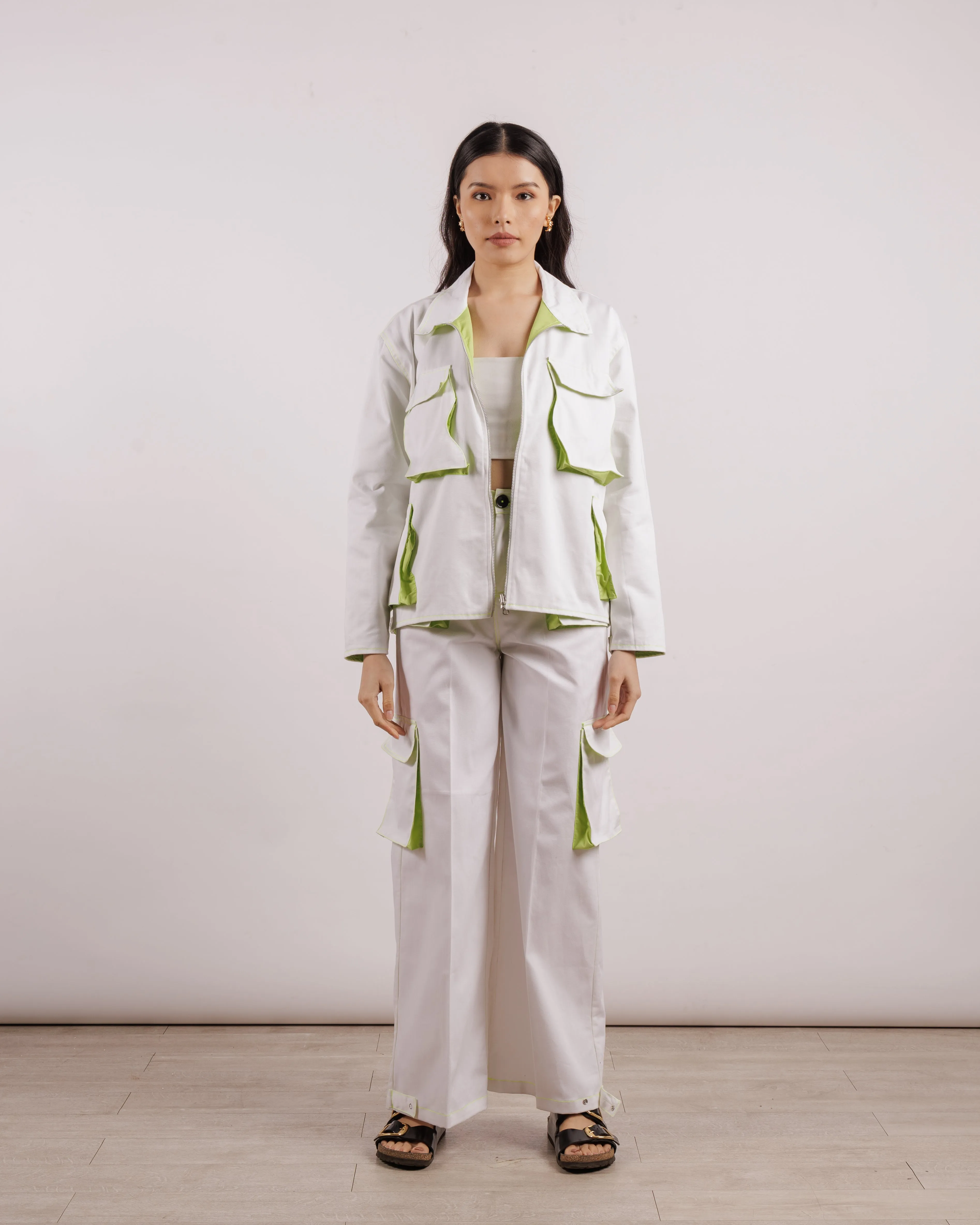 Reversible Utility Jacket - Sleeveless