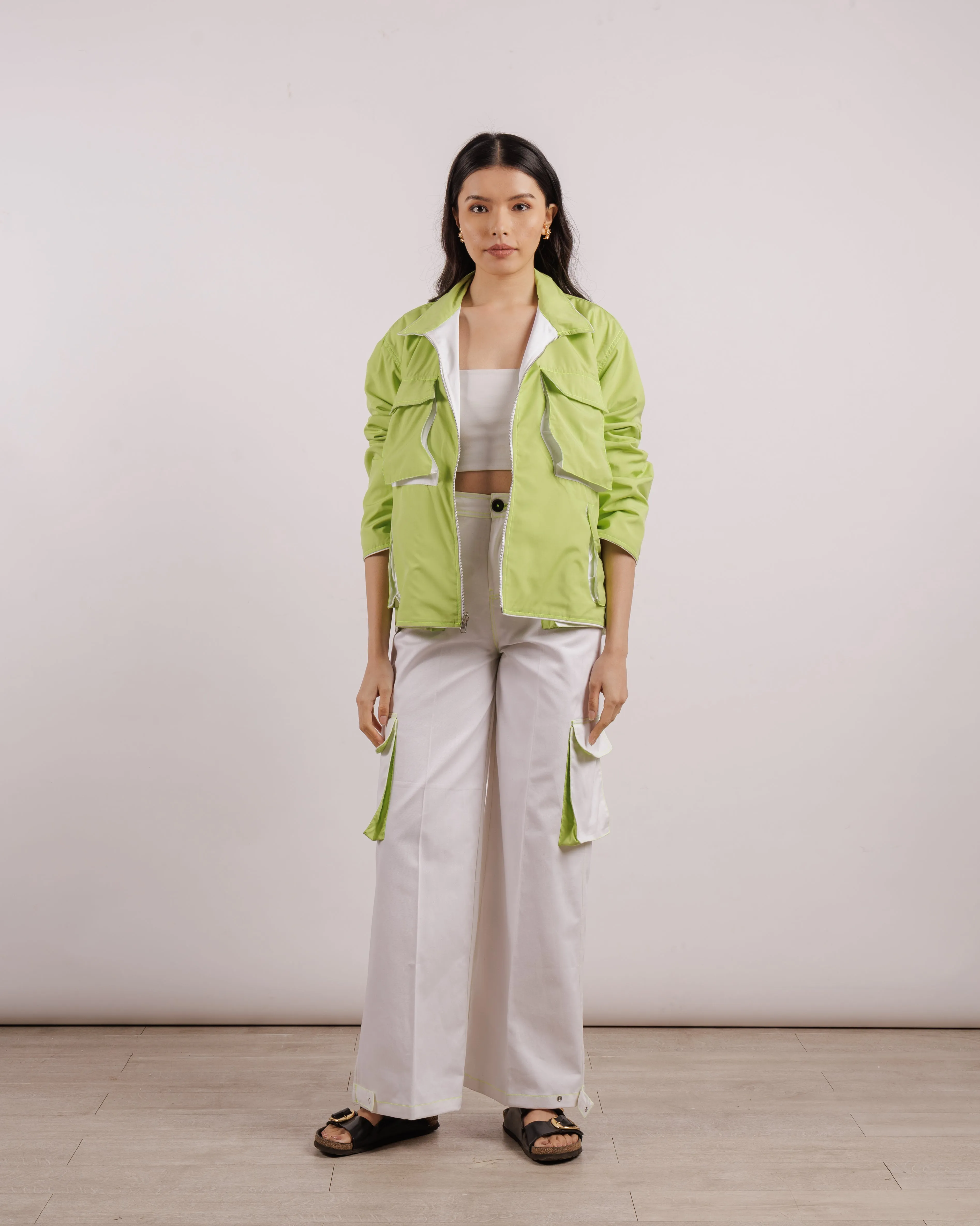 Reversible Utility Jacket - Sleeveless