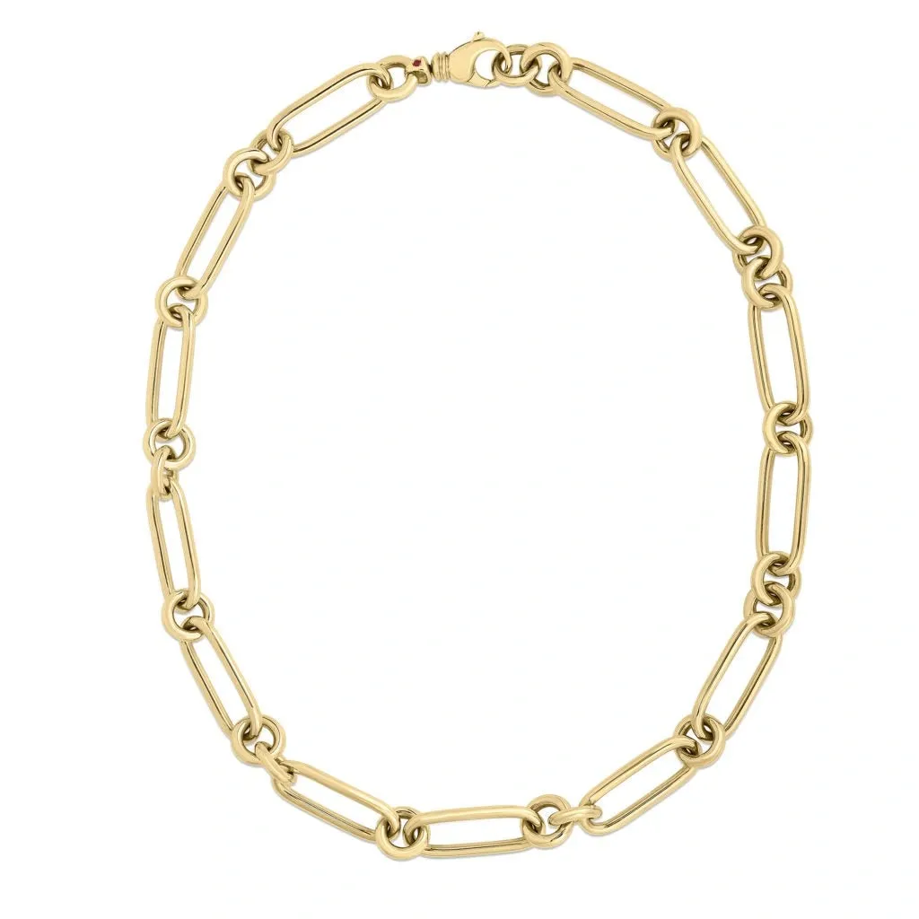 Roberto Coin Classic Bold Alternating Link Chain