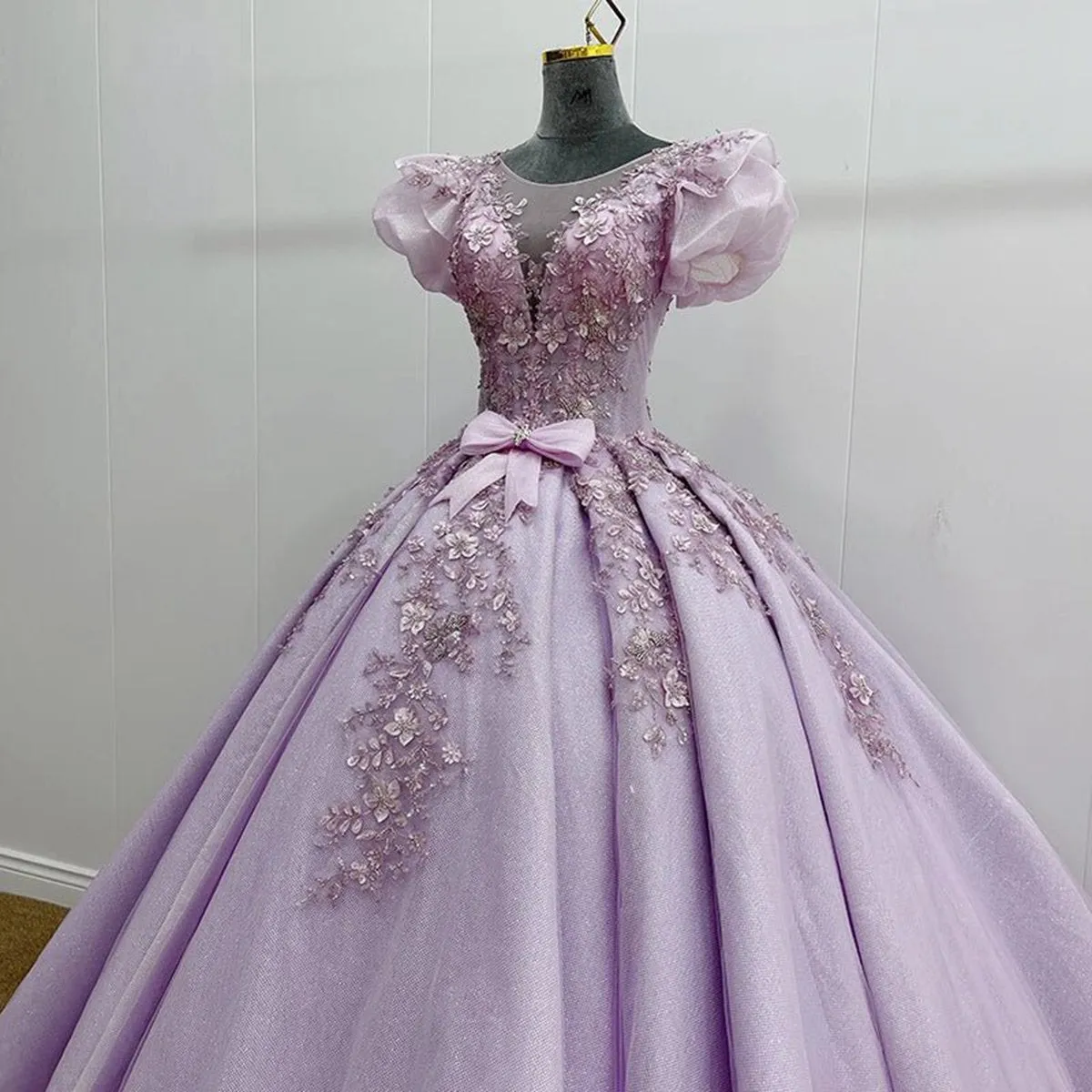 Romantic Quinceanera Organza Dresses Ball Gown