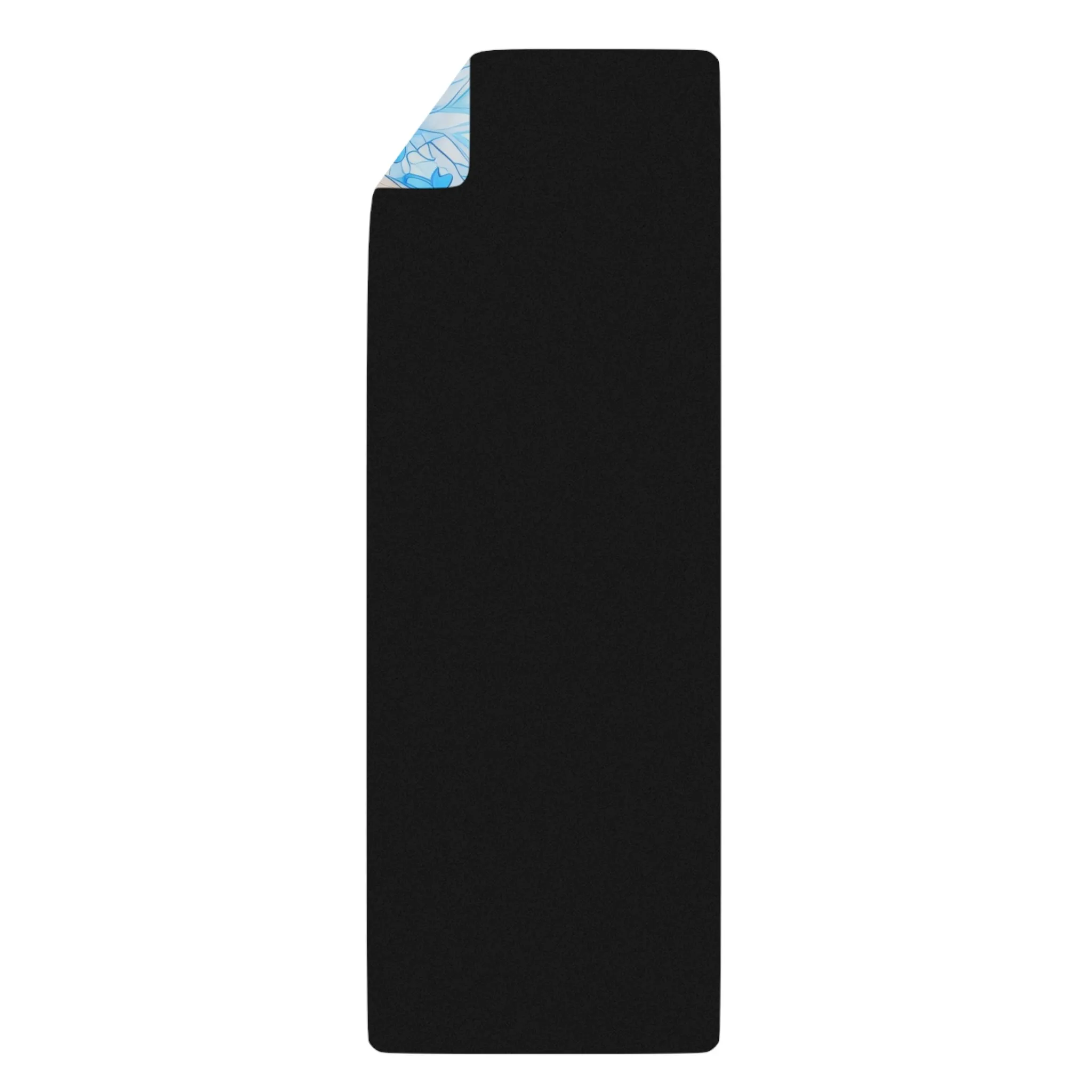 Rubber Yoga Mat- Crispin Tadasana Tie-Dye