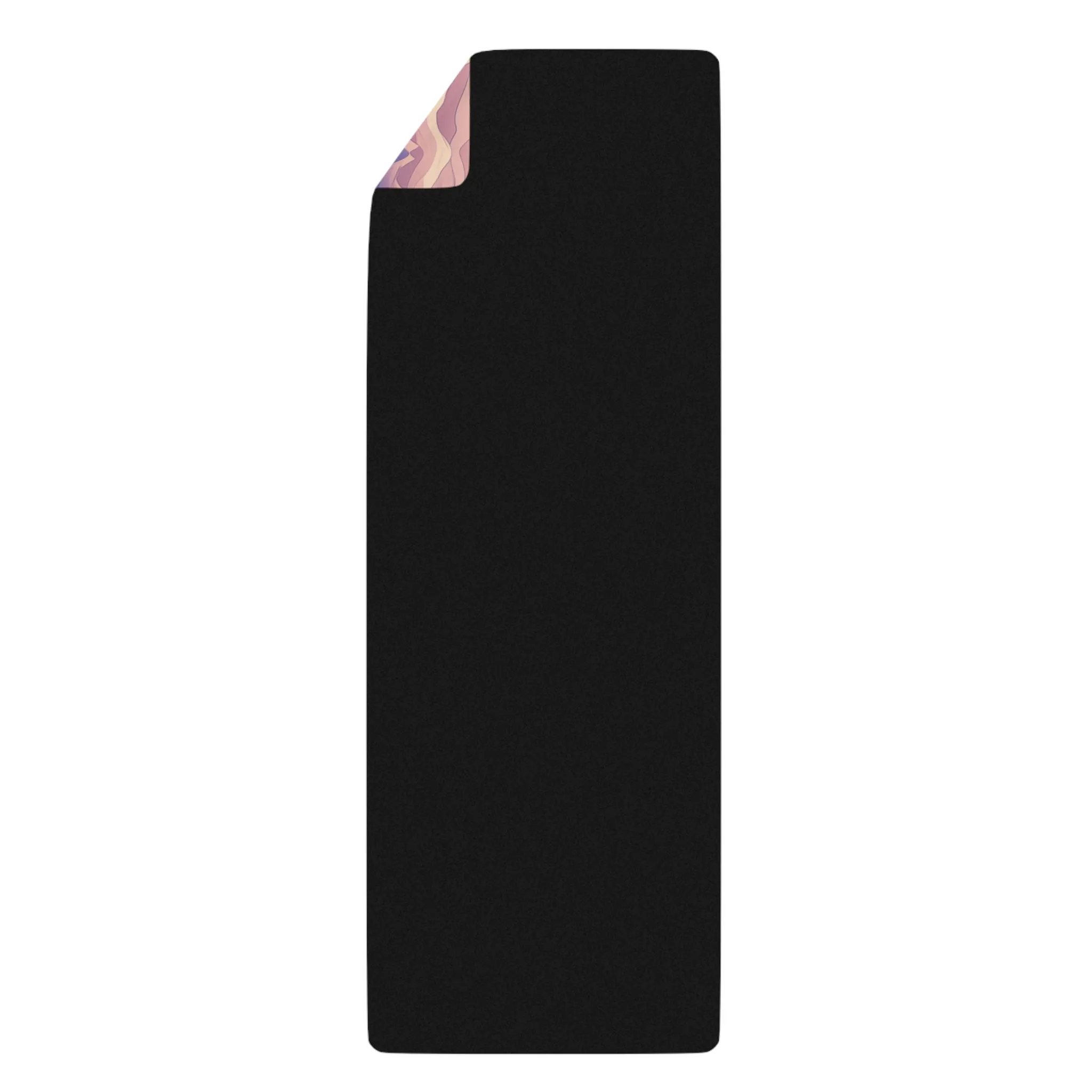 Rubber Yoga Mat- Euphemia Daugavpils Anime Mountains