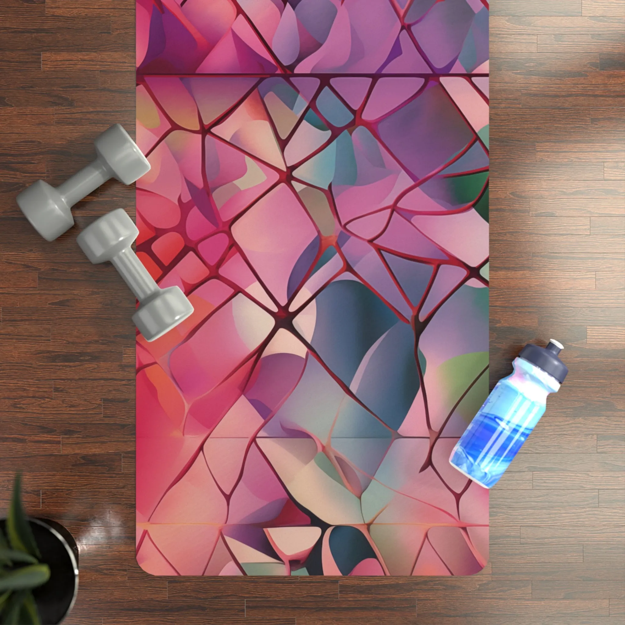 Rubber Yoga Mat- Vermeer Picardy