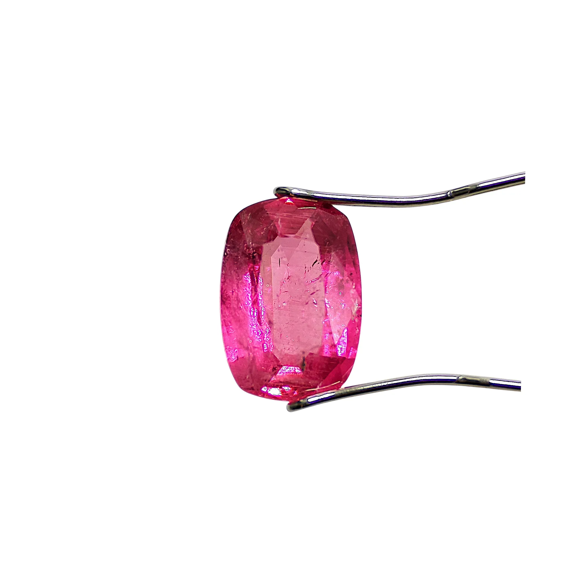 Rubellite Tourmaline, 3.50ct Rectangular Cushion Cut