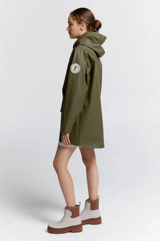 Runaway Raincoat Dark Olive