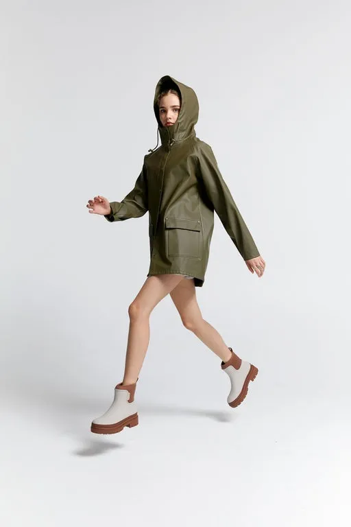 Runaway Raincoat Dark Olive
