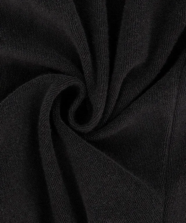 [SAMPLE SALE]LE SONNET Button Shorts - Black