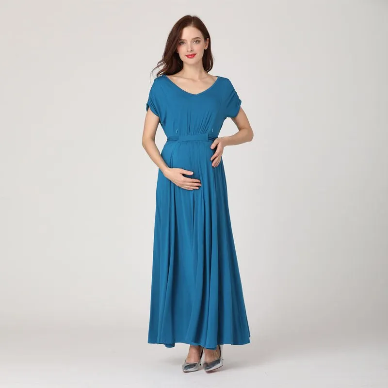 Schoensten Soft Stretch  Zipper Breastfeeding  Dresses