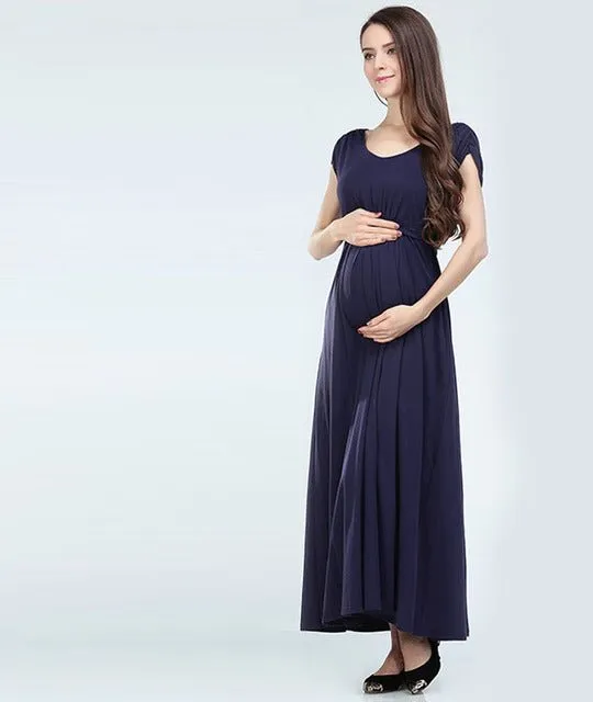 Schoensten Soft Stretch  Zipper Breastfeeding  Dresses