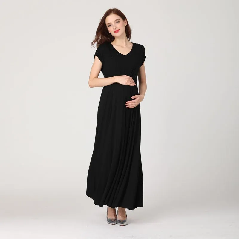Schoensten Soft Stretch  Zipper Breastfeeding  Dresses