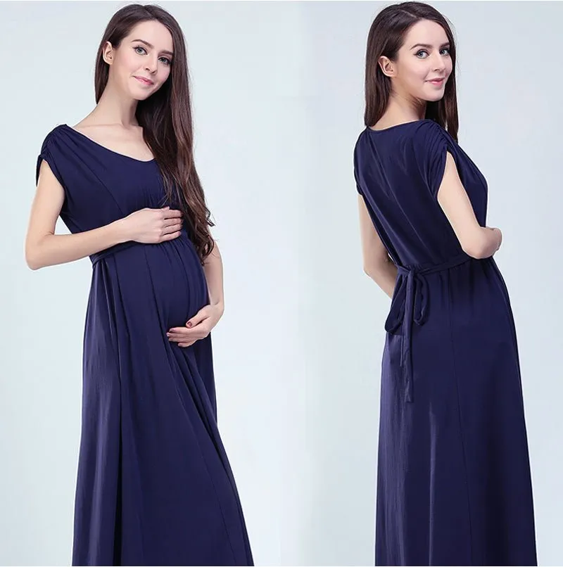 Schoensten Soft Stretch  Zipper Breastfeeding  Dresses