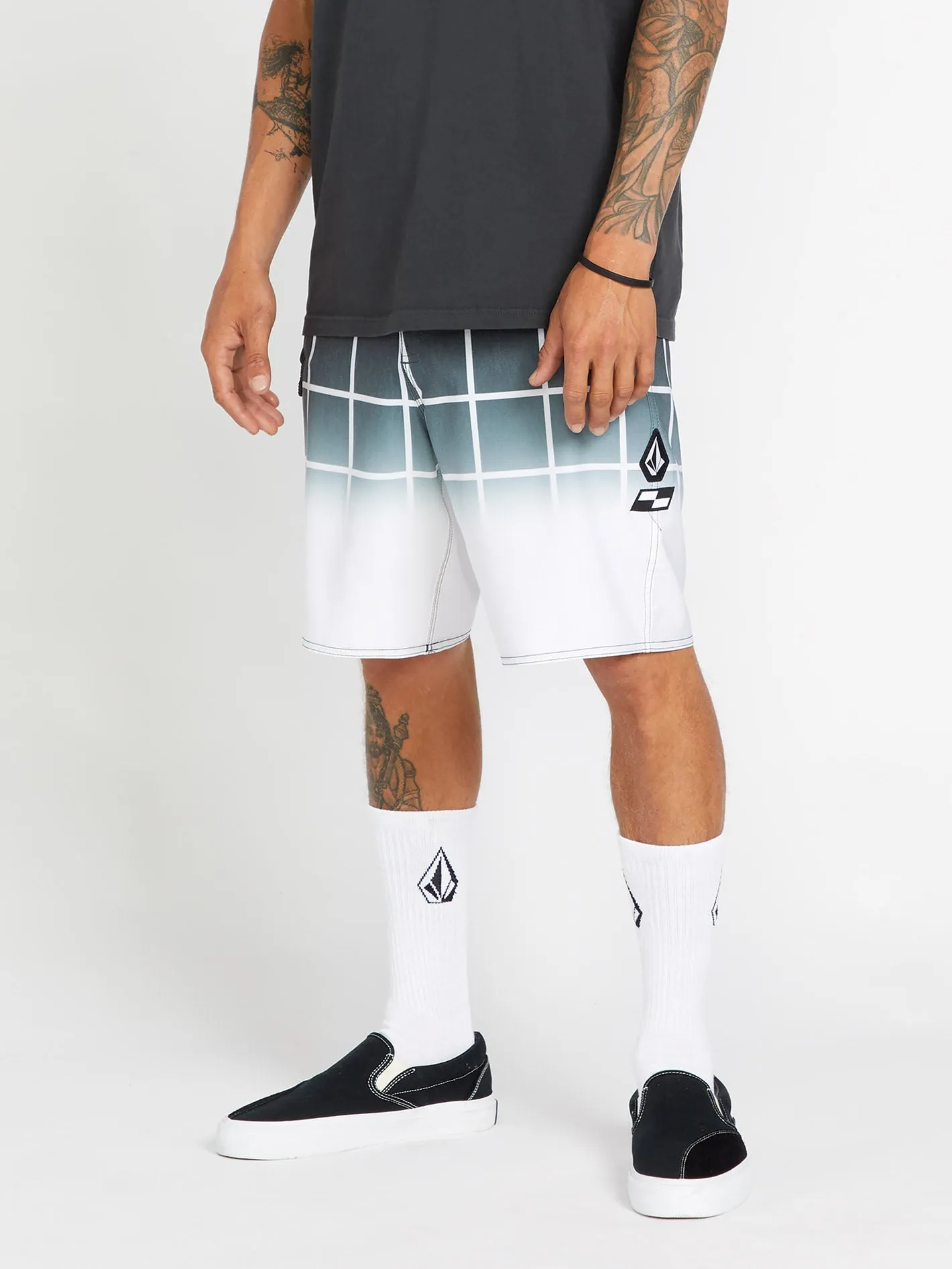 Schroff X Volcom Stoney 19" Boardshort - Black