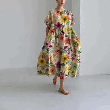 Selene - Casual loose-fitting dress