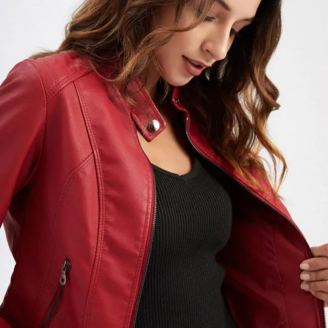 Shadow Hunter Leather Jacket