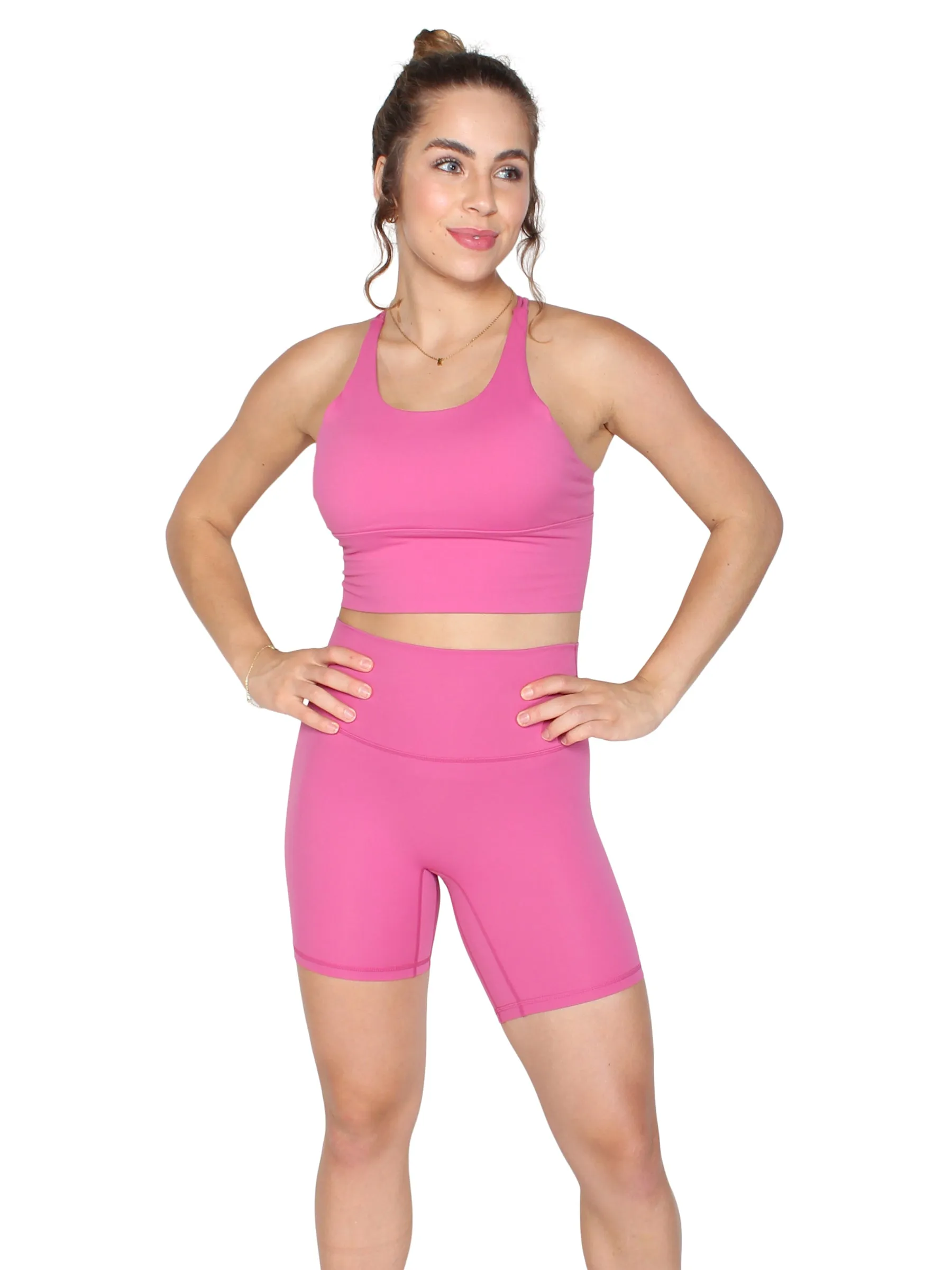 Shaper Booty Shorts - Pink