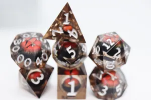 Sharp Edge Moving Eye RPG Dice Set - Nightvision