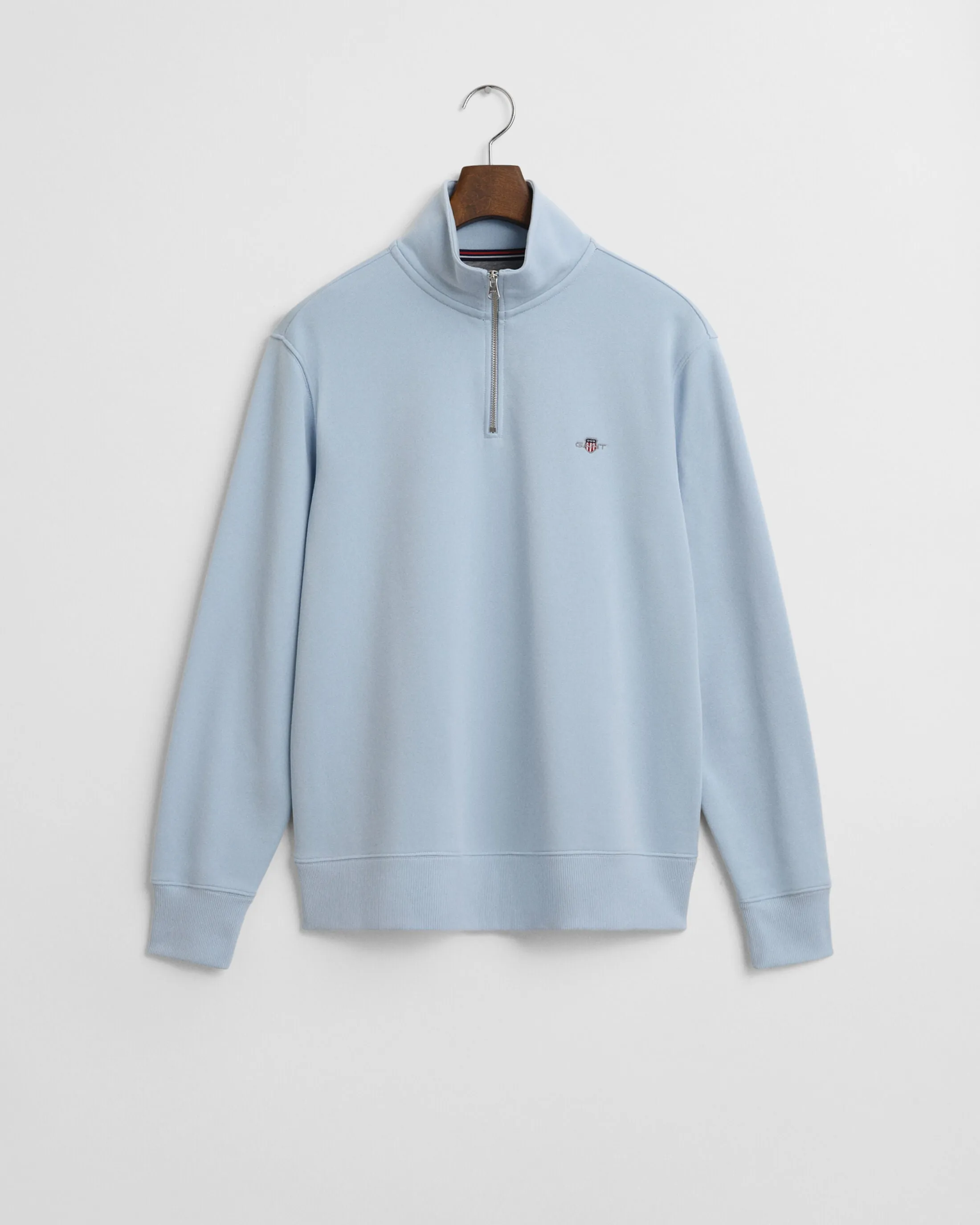 Shield Half-Zip Sweatshirt in Blue