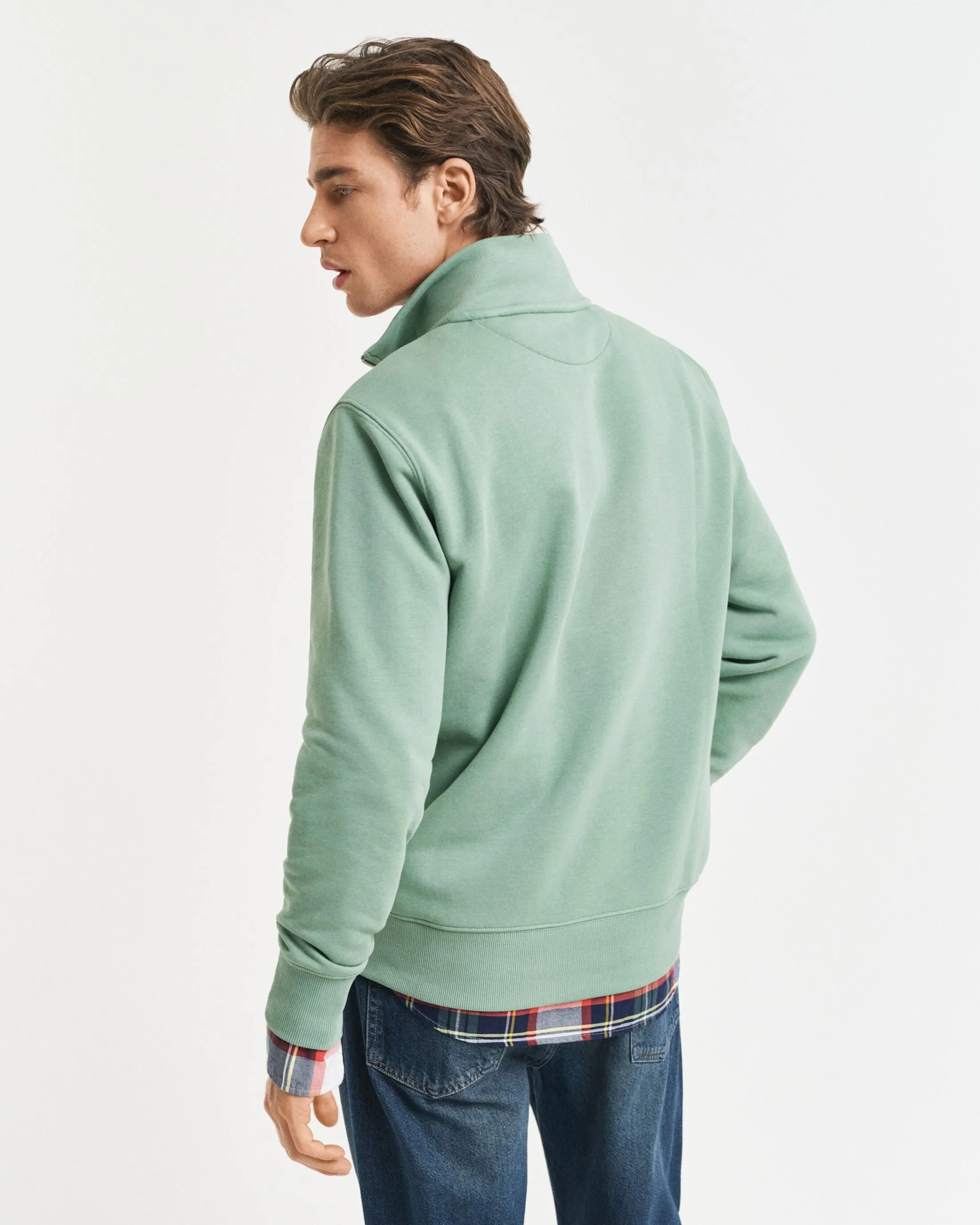 Shield Half-Zip Sweatshirt in Kalamata