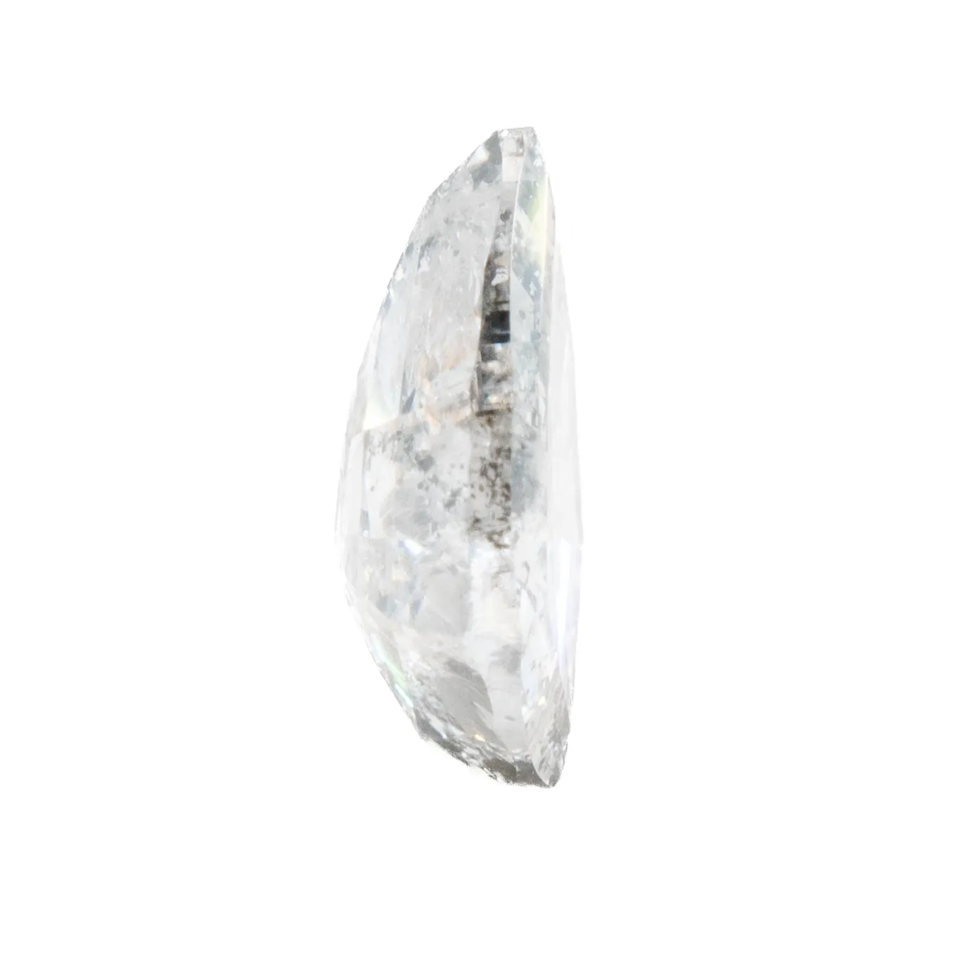 Shield Rose Cut Salt   Pepper Diamond | 0.82ct | Canada Origin