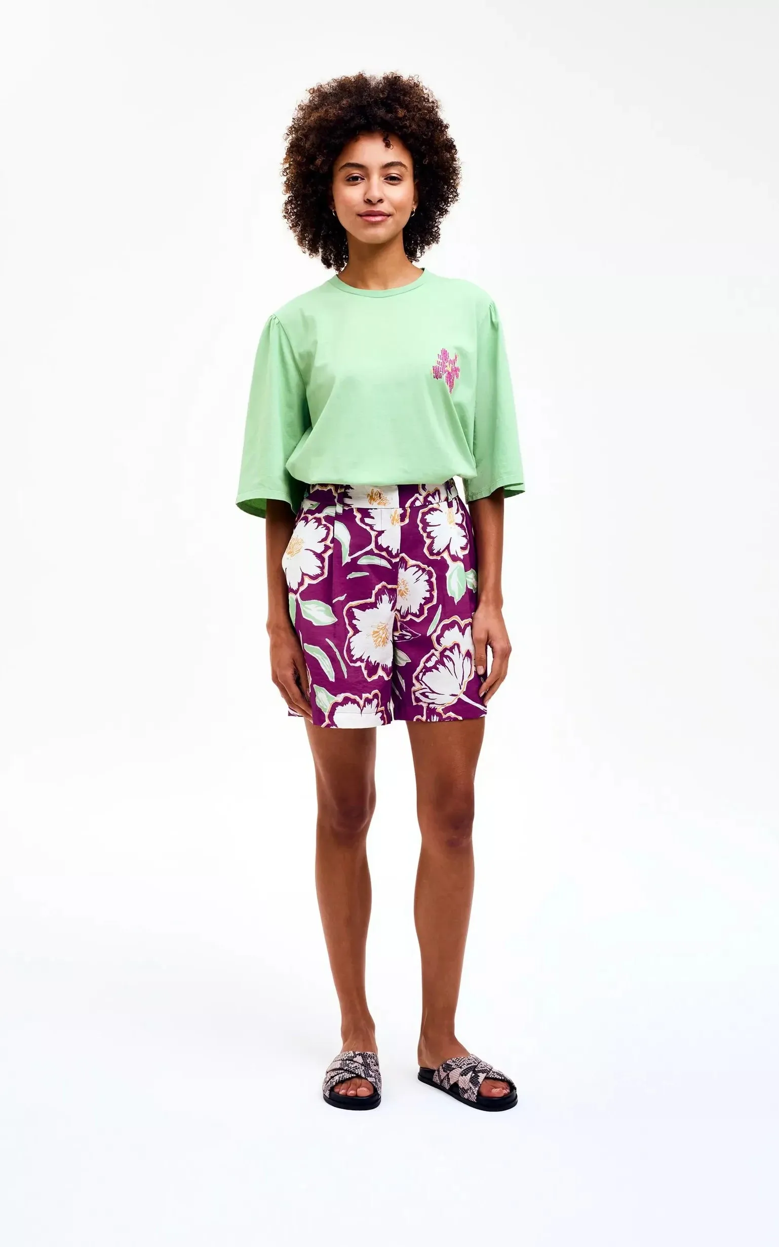 Shoda Bermuda Paars