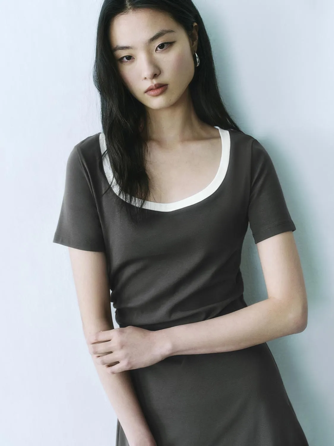 Short Sleeve A-Line Dresses