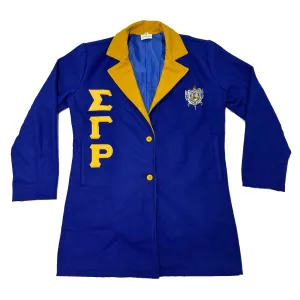 Sigma Gamma Rho Wool Coat