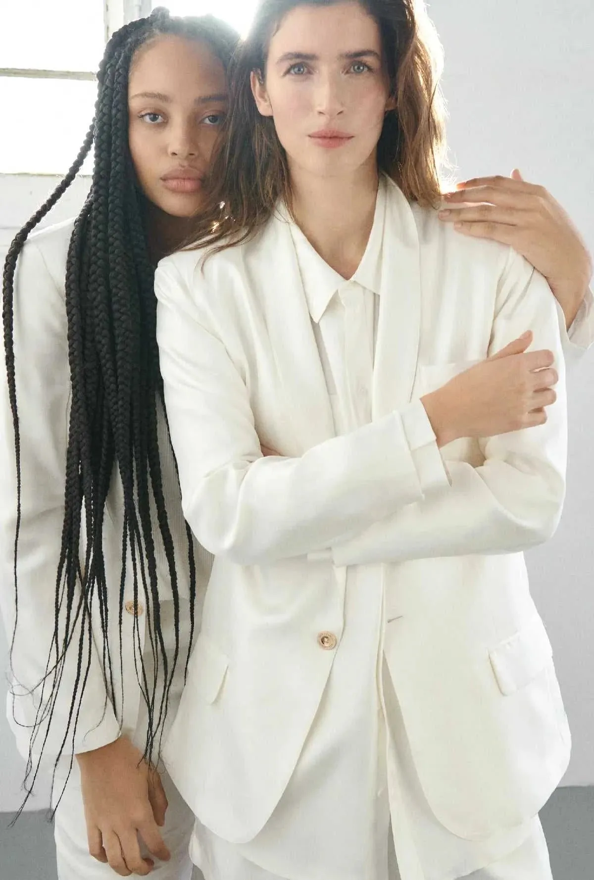 Silk Laundry Twill Miami Blazer White