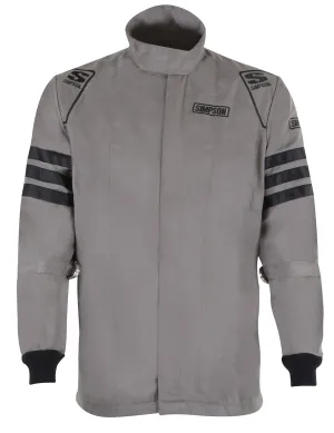Simpson Racing Classic SFI 5 JACKET W/ ARM RESTRAINTS Alloy - MDMedium - Alloy