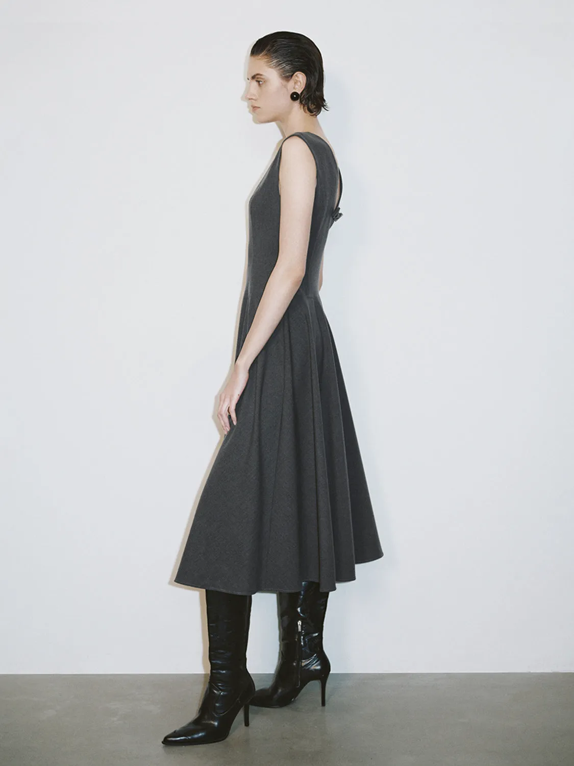 Sleeveless A-Line Dresses