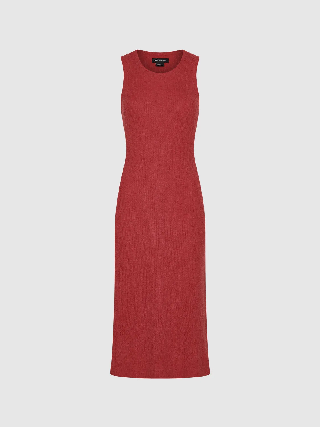 Sleeveless Skinny Knitted Dresses