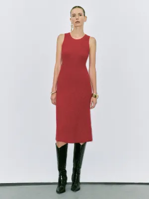 Sleeveless Skinny Knitted Dresses