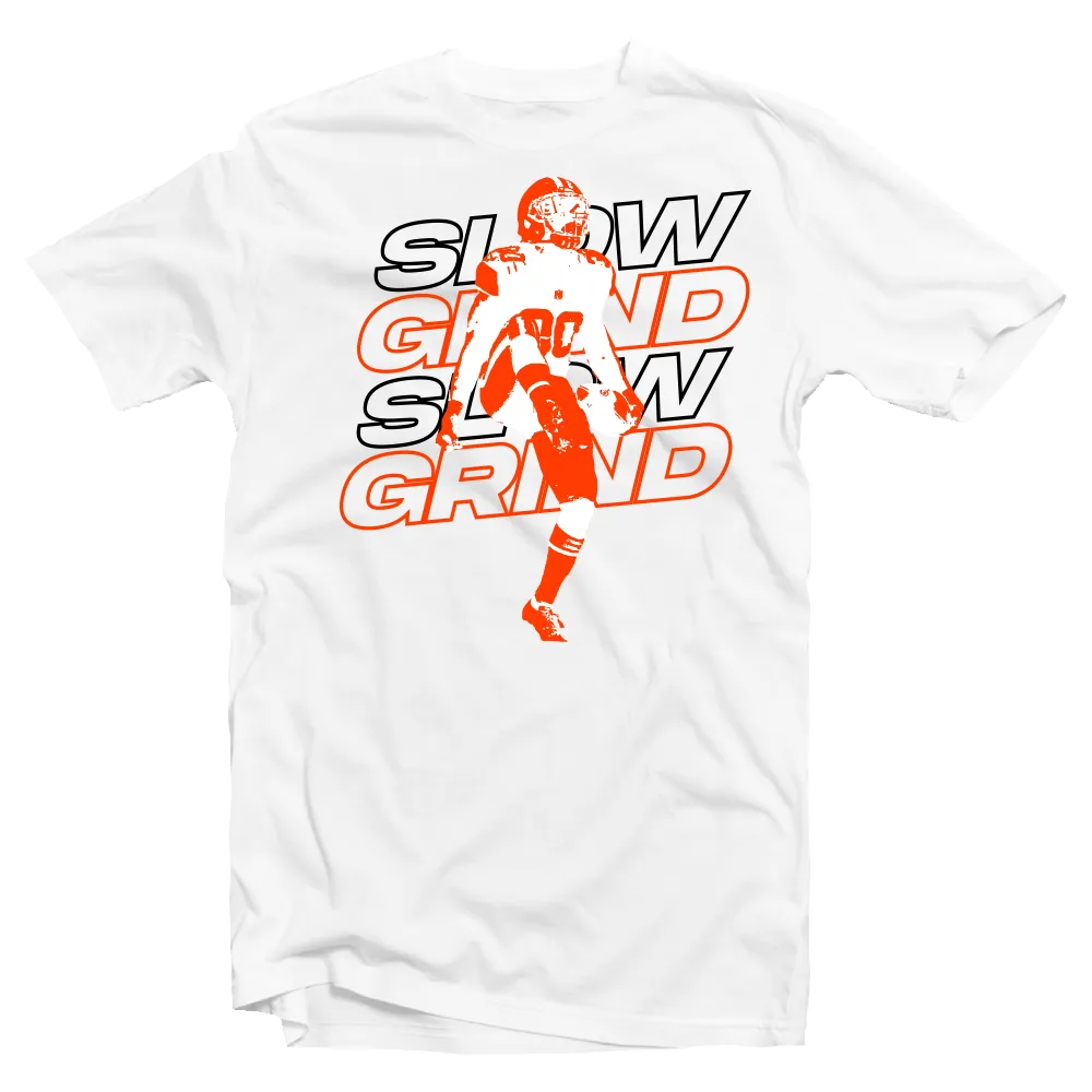Slow Grind Bold Letter T-Shirt